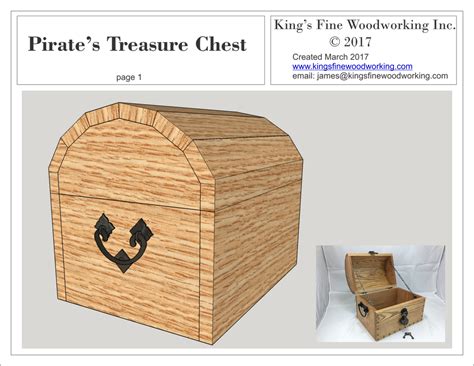 Treasure Chest Plans Wood - Image to u