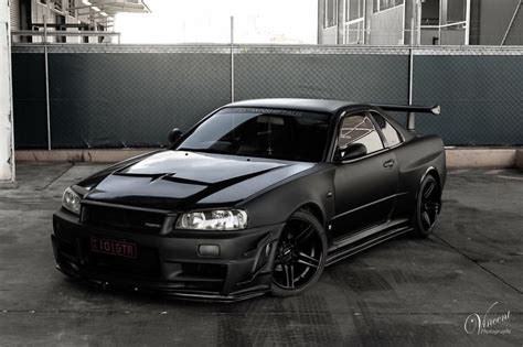 Nissan Skyline Gtr R Matte Black Nissan Skyline Gtr R 33708 | Hot Sex ...