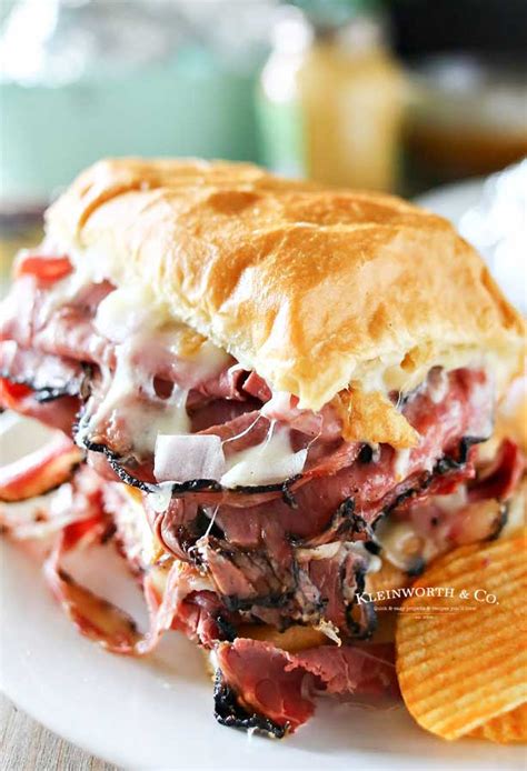 Grilled Hot Pastrami Sandwich - Yummi Haus