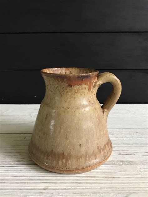 Vintage pottery coffee mug / handmade handthrown mug / | Etsy | Vintage pottery, Pottery mugs ...