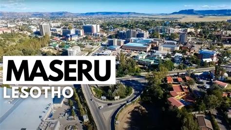 Discover MASERU: The Capital City of LESOTHO | 10 INTERESTING FACTS ...