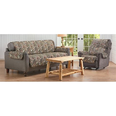 Mossy Oak Camo Sofa Furniture Cover - 731287, Furniture Covers at Sportsman's Guide