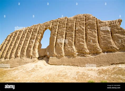 geography / travel, Turkmenistan, Merv, Great Kyz Qala, built 7th ...