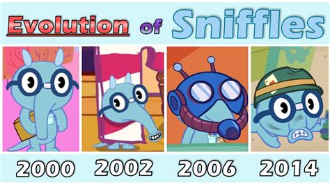 Evolution of SNIFFLES from Happy Tree Friends - YouTube