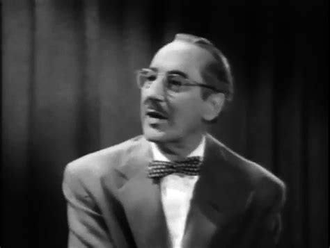 You Bet Your Life! GROUCHO MARX Secret word: CHAIR (1) - video Dailymotion