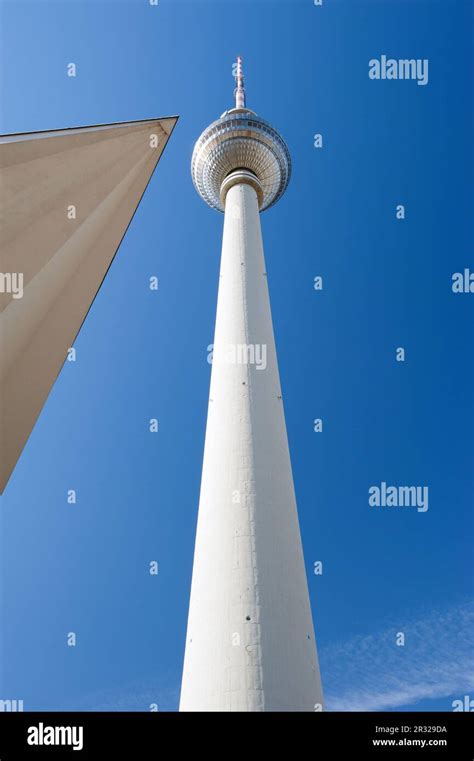 Berlin - Alexanderplatz - TV Tower Stock Photo - Alamy