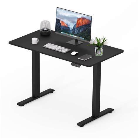 Adjustable Height Desk 44 x 24 Inches Whole Piece Standing Desk for ...