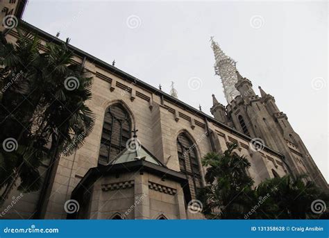 Interior and Museum of Jakarta Cathedral in Jakarta, Indonesia Editorial Stock Photo - Image of ...