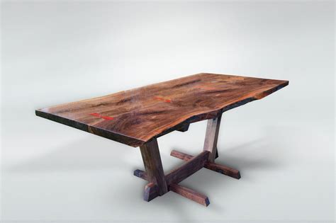 Nakashima Style Dining Table | Dining table, Live edge table dining rooms, Live edge dining table