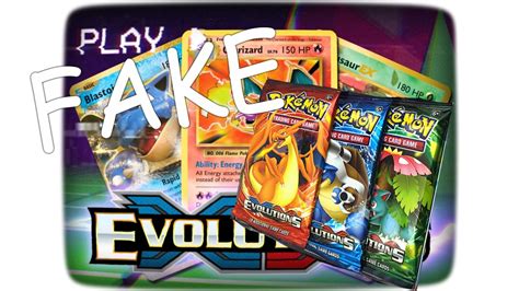 Fake Pokemon Xy Evolutions Booster Box - Pokemon XY Evolutions Sealed Booster Pack (10 Cards ...