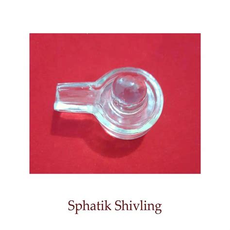 Transparent Sphatik (Crystal) Shivling at Rs 5253/piece in New Delhi ...