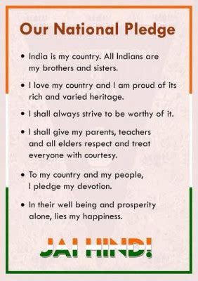 Do you know who wrote the Indian National pledge? Find out here. | Pixstory