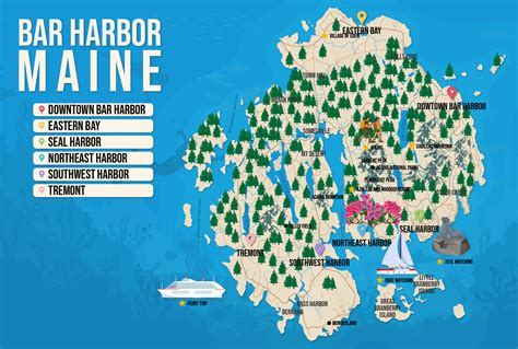 📍 Where to Stay in Bar Harbor, Maine in 2024 | Best Areas