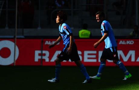 Ji Sung Park Qpr Alongside Fellow Editorial Stock Photo - Stock Image ...