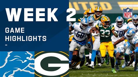 Lions vs. Packers Week 2 Highlights | NFL 2020 - YouTube