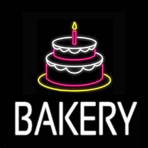 Bakery Cake Neon Sign ️ NeonSignsUS.com®