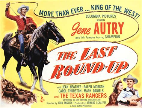 GeneAutry.com: Film Info - The Last Round-Up