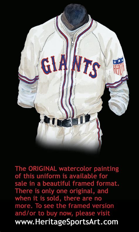 San Francisco Giants Uniform and Team History | Heritage Uniforms and Jerseys