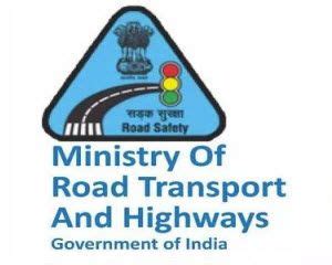 The Ministry of Road Transport and Highways – MORTH | Road transport ...