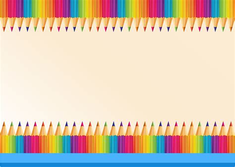 Border design with colorpencils 430543 Vector Art at Vecteezy