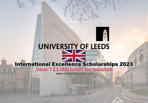 The Dean's Business School International Excellence Scholarships 2023 - University of Leeds, UK