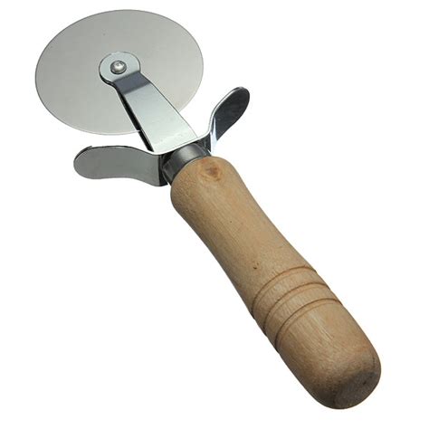 Wooden Pizza Cutter Spatula Wood Pizza Peel Pizza Cutting Tools | Alexnld.com