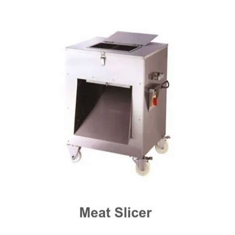 Stainless Steel Meat Slicer at best price in Prayagraj | ID: 21899895955