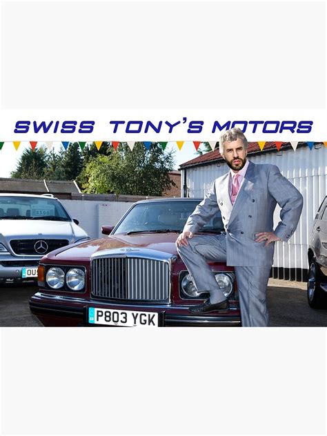 "Swiss Tony" Poster by durrtypop | Redbubble