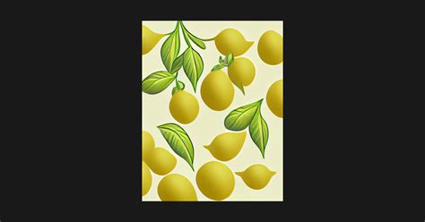 Lemon 2d clip art pattern - Lemon Pattern - T-Shirt | TeePublic