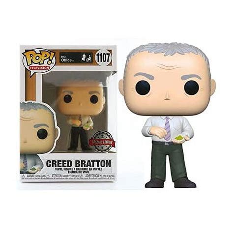 Funko POP! Television The Office Creed Bratton with Mung Beans #1107 Exclusive - Walmart.com