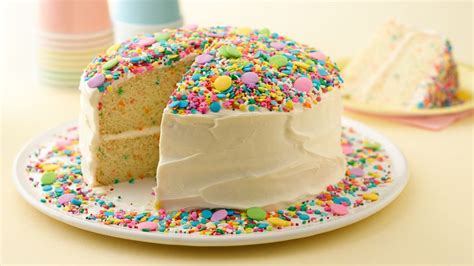 Sprinkle Party Cake Recipe - BettyCrocker.com