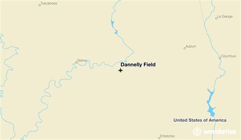 Dannelly Field (MGM) Airport - WorldAtlas