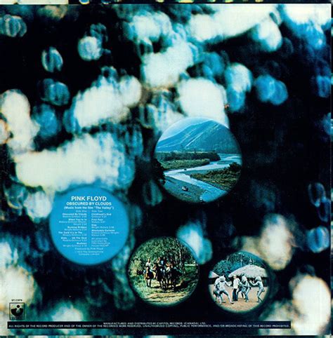 Pink Floyd ‎– Obscured By Clouds - 1975 – Vinyl Pursuit Inc