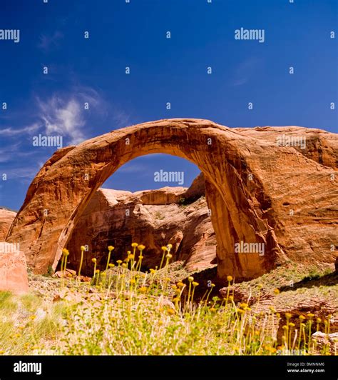 Rainbow bridge, Arizona Utah Stock Photo - Alamy