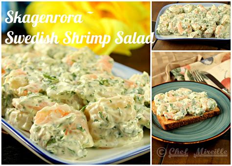 Skagenrora - Swedish Shrimp Salad - Global Kitchen Travels