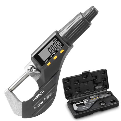 REXBETI Professional Digital Micrometer with Inch/Metric India | Ubuy