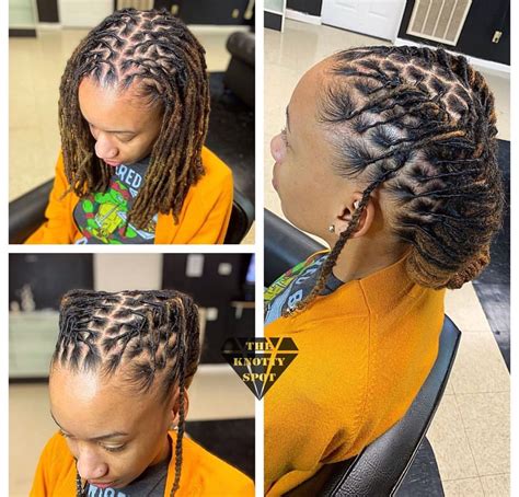 Föllöw För Mörë @TheBunnnie | Short locs hairstyles, Locs hairstyles, Dreadlock hairstyles