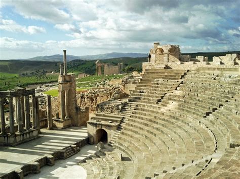 Dougga Map - Northern Tunisia - Mapcarta