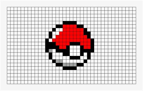 Pokeball Pixel Art Easy