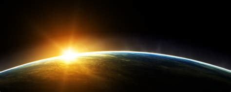 Sunrise on earth, Earth, Sun, space art, planet HD wallpaper ...