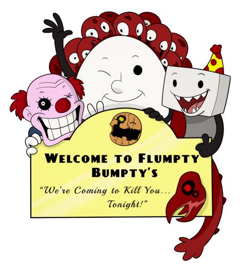 Welcome to Flumpty Bumpty's by itsaaudraw on DeviantArt