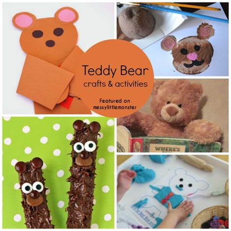 35+ Bear Theme Crafts & Activities - Messy Little Monster