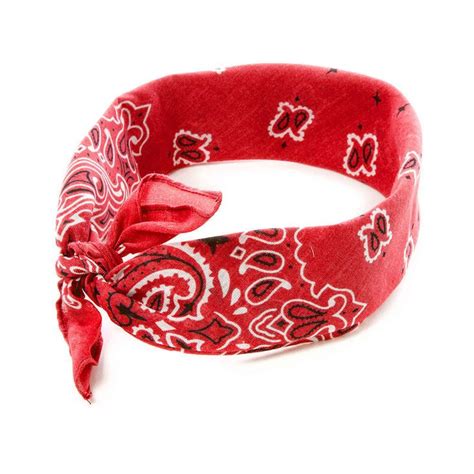 Red Paisley Bandana Headwrap | Girls accessories, Fashion accessories jewelry, Head wraps