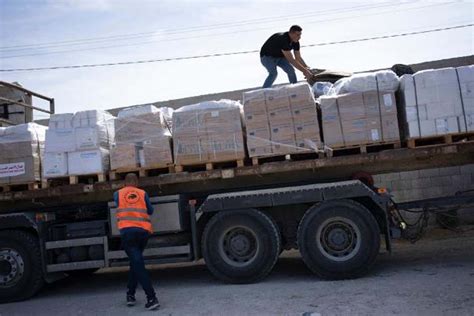 Gaza receives largest aid shipment so far | The Financial Express