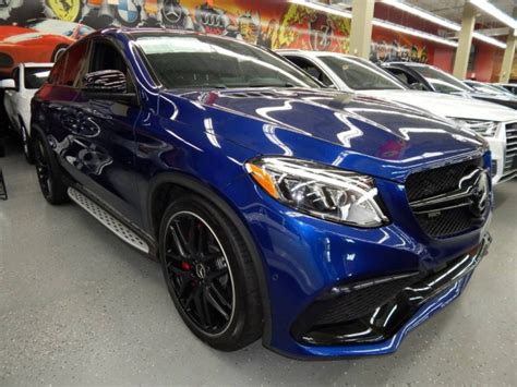 Used 2017 Mercedes-Benz GLE AMG GLE 63 S 4MATIC | Blue AWD 4Dr. SUV ...