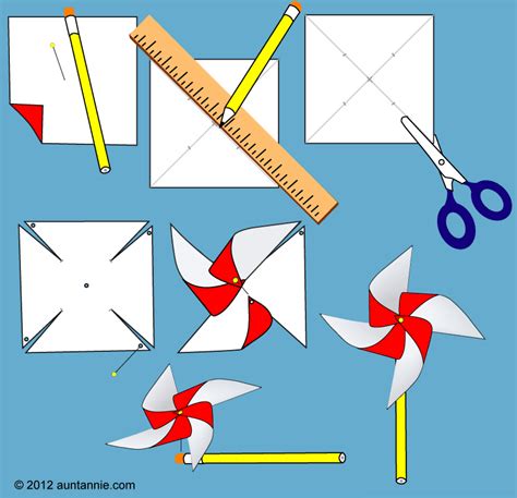 Easy Pinwheel | Diy pinwheel, Crafts, Preschool crafts