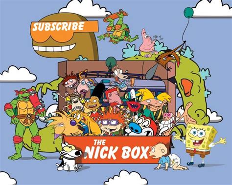 The Nick Box Spring 2017 FULL SPOILERS! | 90s nickelodeon cartoons, Nickelodeon cartoon ...