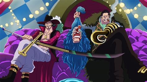 Dracule Mihawk Buggy Crocodile HD One Piece Cross Guild Wallpapers | HD ...