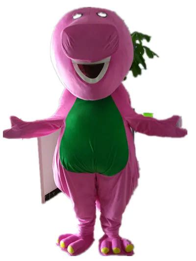 Hot sale Dinosaur Barney Adult mascot Dinosaur Barney mascot costume ...