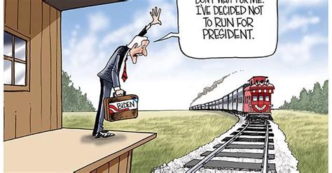 Cartoonist Gary Varvel: Joe Biden won't run